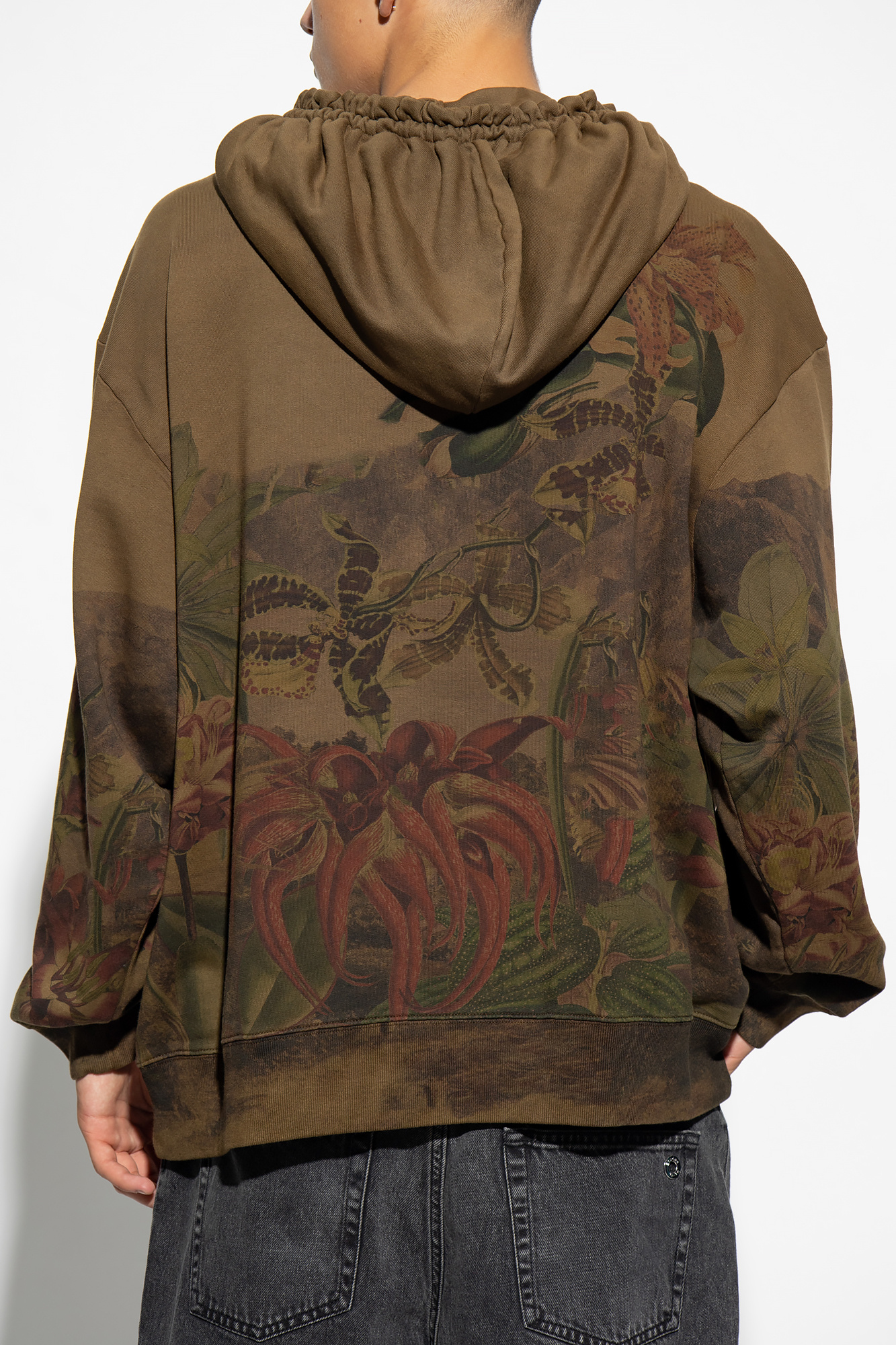 Green Floral hoodie Dries Van Noten - Vitkac Canada